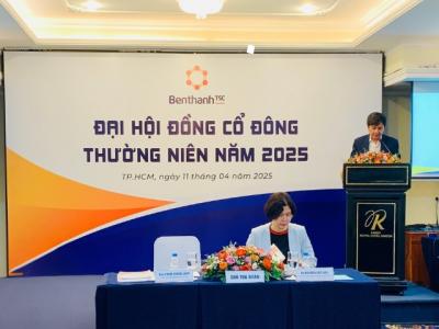ĐHĐCĐ Bến Thành TSC: Bế tắc tại dự án "đất kim cương" ở Lê Thánh Tôn, không chia cổ tức bằng tiền năm 2025