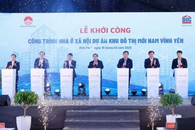 Khởi công dự án nhà ở xã hội 7,000 tỷ của DIG ở Vĩnh Phúc
