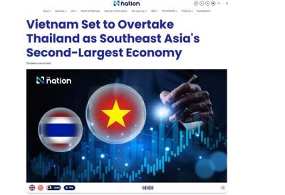 Truyền thông Thái Lan: Kinh tế Việt Nam tăng tốc, có thể sớm vượt Thái Lan