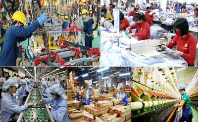 Chỉ số sản xuất công nghiệp tháng Bảy ước tăng 0.5% so với tháng trước