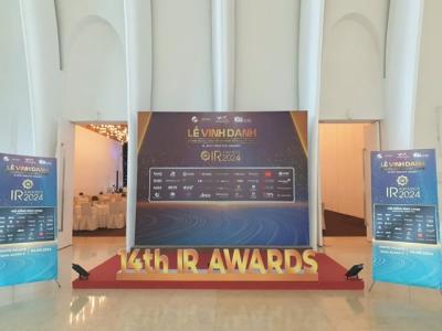 Lễ Vinh danh IR Awards lần thứ 14: Tôn vinh những doanh nghiệp niêm yết có hoạt động IR xuất sắc nhất năm 2024