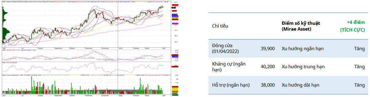 TDM Daily Chart