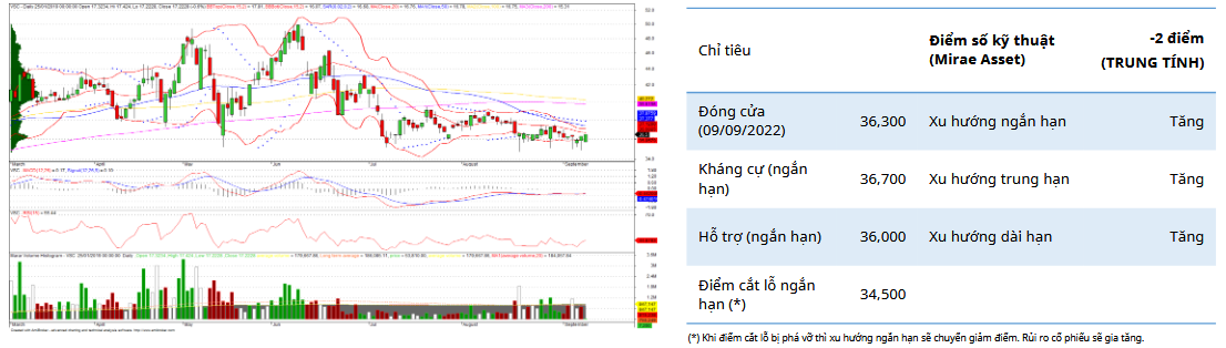 VSC Daily Chart