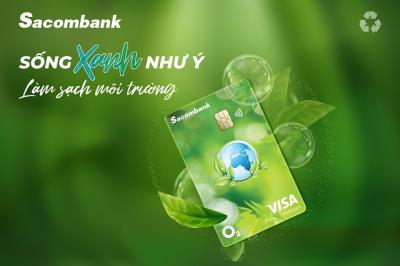 Ra mắt thẻ Sacombank Visa Platinum O2 hướng đến tiêu dùng xanh