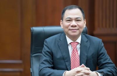 Ông Phạm Nhật Vượng góp vốn vào VinEnergo bằng 35 triệu cp VIC