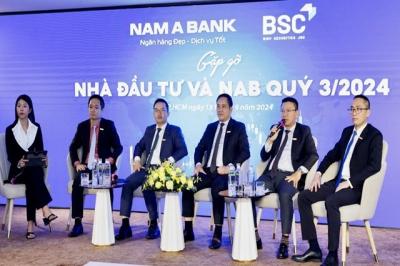 Nam A Bank gặp gỡ trực tuyến nhà đầu tư, sẵn sàng bứt phá trong những tháng cuối năm 2024