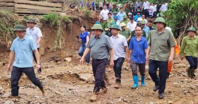 Thủ tướng tới Điện Biên, thăm hỏi người dân, chỉ đạo khắc phục hậu quả thiên tai nặng nề