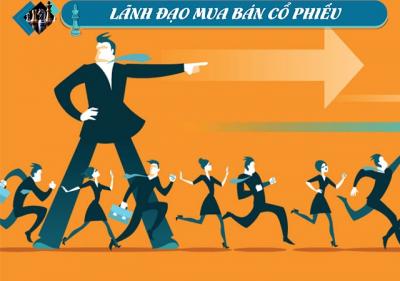 Lãnh đạo mua bán cổ phiếu tập trung phần lớn ngành bất động sản, xây dựng