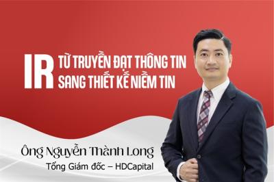 IR: Từ “người đưa tin” đến “người đồng hành chiến lược”