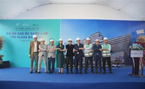 TTC Land (SCR) và Coteccons (CTD) khởi công dự án cao ốc tại Đà Nẵng