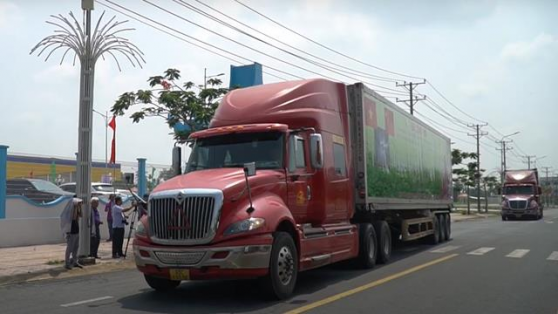 Lô khoai lang xuất khẩu chính ngạch đầu tiên đến thị trường Trung Quốc