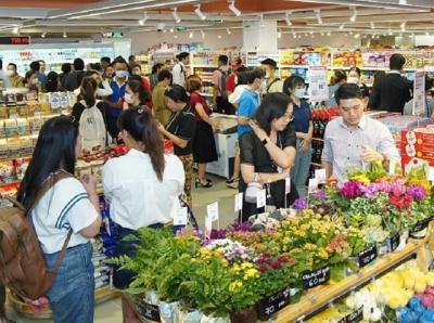 Tổng mức bán lẻ hàng hóa và doanh thu dịch vụ tiêu dùng 6 tháng đầu năm tăng 9.3%