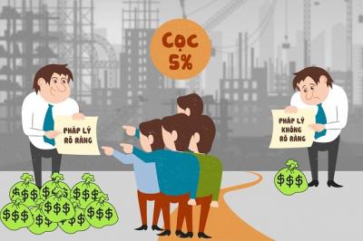 Khoản tiền cọc không quá 5% giá bán nhà sẽ thanh lọc chủ đầu tư ra sao?