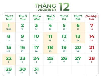 [IR AWARDS] Lịch công bố thông tin tháng 12/2025 cần nhớ